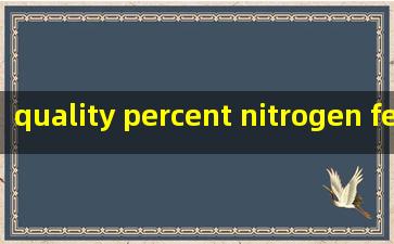  quality percent nitrogen fertilizer